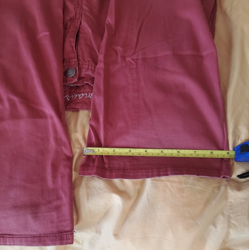 Maurices Rust Colored Flare Trousers - Picture 7 of 7